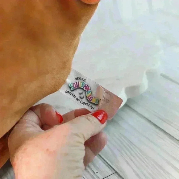 Squishmallow Joanne the Sea Otter RETIRED Plush Brown Kellytoy Stuffed 14" - Picture 9 of 13